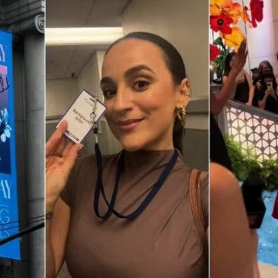 Brasileira atua como figurante em O Diabo Veste Prada 2: experiência surreal