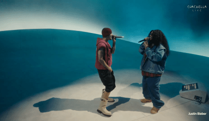 SZA faz participação surpresa no segundo show de Justin Bieber no Coachella
