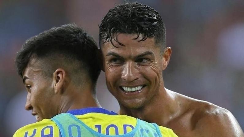 Kaio Jorge e Cristiano Ronaldo foram companheiros por pouco tempo na Juventus