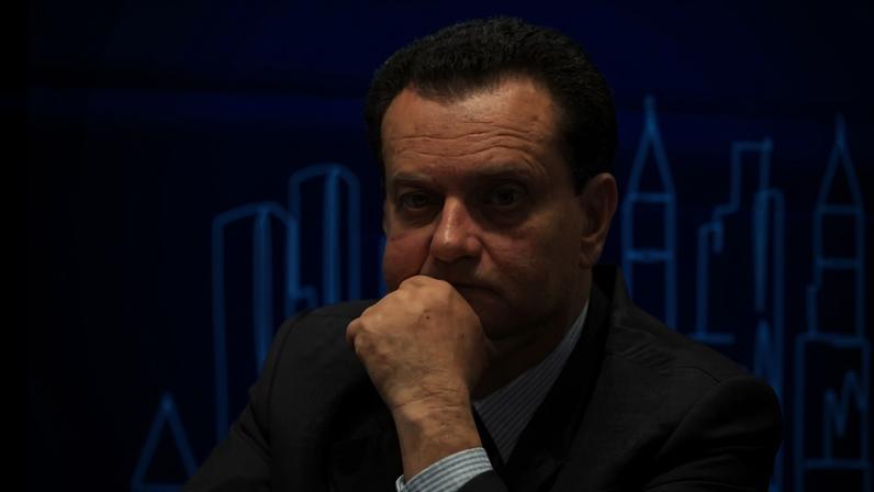 Gilberto Kassab, Tarcísio de Freitas e Ricardo Nunes no lançamento da “Times Square paulistana” | Fotos: Agência Brasil e Governo de SP