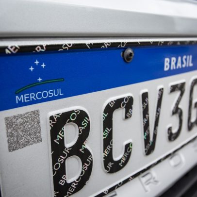 Projeto pode mudar placas de veículos no Brasil