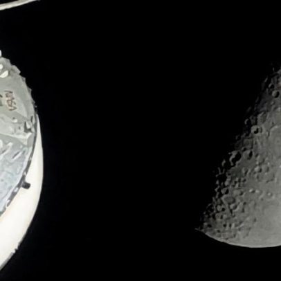 Astronauta no lado oculto da Lua prega Jesus ao mundo
