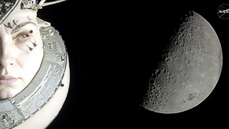 Do lado oculto da Lua, astronauta prega Jesus ao mundo