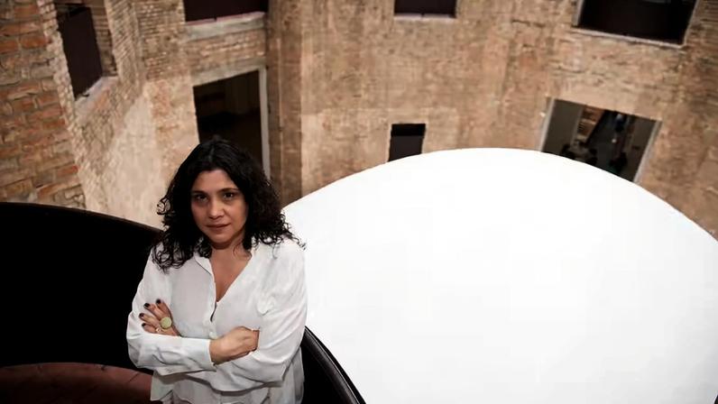 Lais Myrrha: a artista que explora (e tensiona) o modernismo em obras de escala monumental — Foto: Levi Fanan