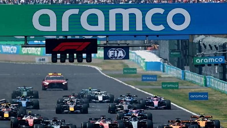 Largada do GP do Japão de Fórmula 1
