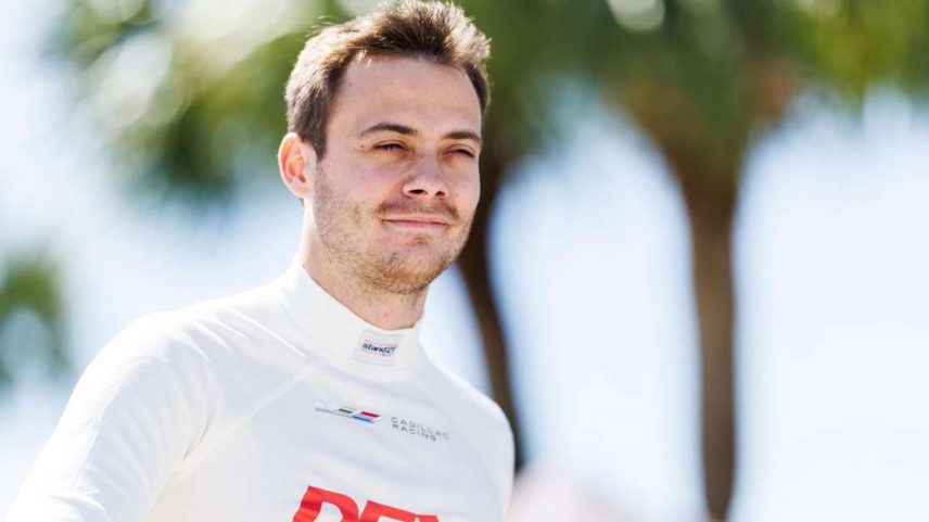 Louis Delétraz durante o GP de Long Beach