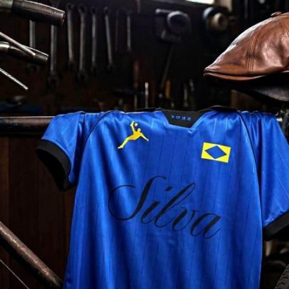 Leônidas da Silva recebe homenagem em coleção de camisas