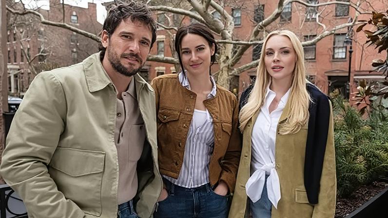 Lindsay Lohan, Shailene Woodley e Kit Harington no set de "Count My Lies"