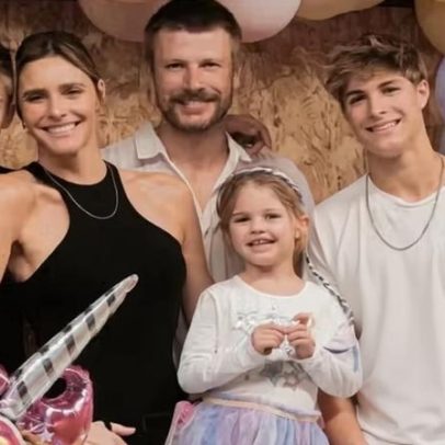Fernanda Lima sofre desmaio ao tentar pegar celular do filho