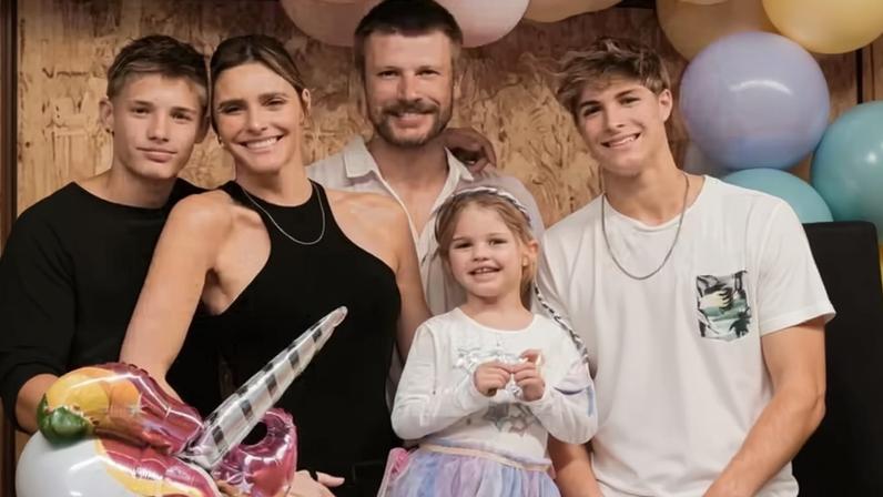 Fernanda Lima conta que filhos chamaram ambulância após ela desmaiar ao tentar pegar celular de um deles