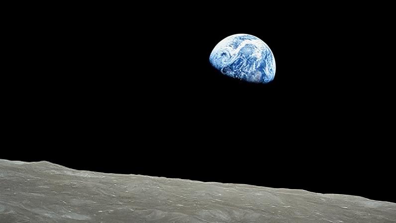 Visão da Terra pela Lua