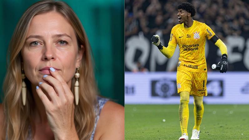 Hugo Souza diz a Luana Piovani que evangélicos a amam