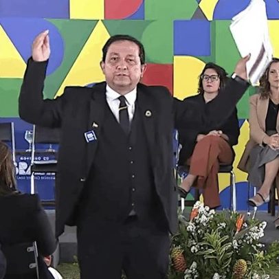 Vereador interrompe cerimônia no Planalto e afirma ter sido ameaçado de morte