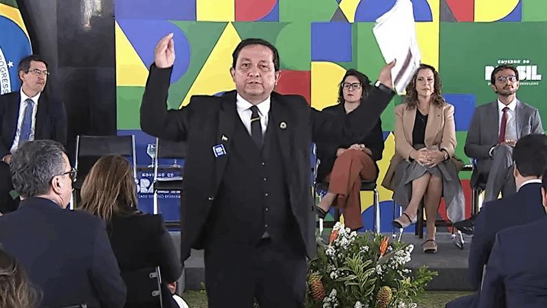 Demazzi falou durante a cerimônia de assinatura do Protocolo Nacional de Investigação de Crimes contra Jornalistas e Comunicadores
