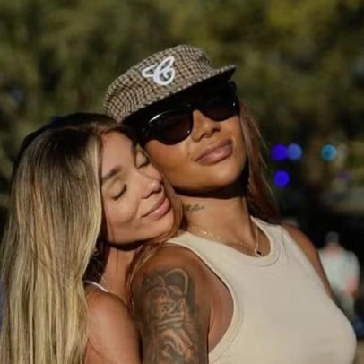 Brunna Gonçalves fica surpresa com prato de Ludmilla durante almoço de domingo