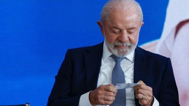 Na imagem, o presidente Lula; o petista tem 80 anos e está em seu 3º mandato