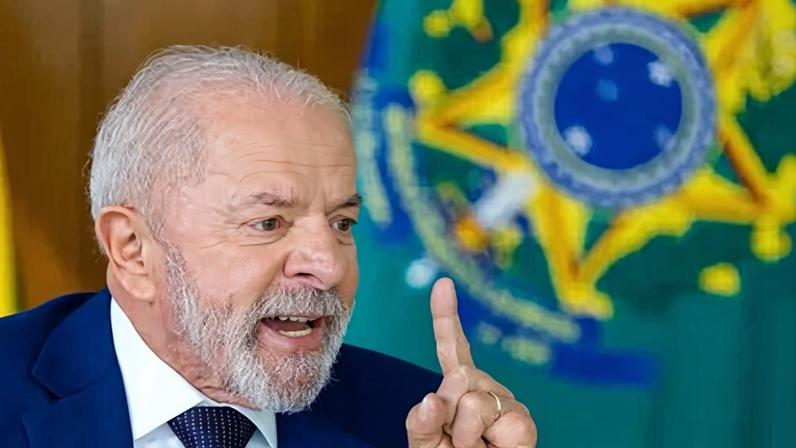 O presidente Luiz Inácio Lula da Silva (PT)