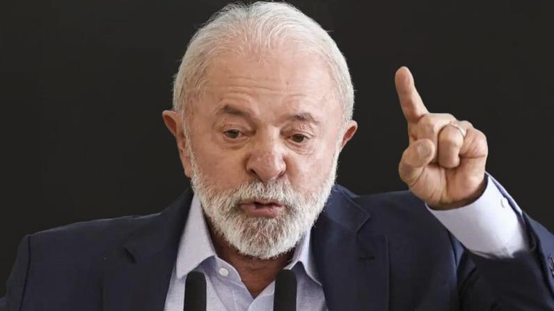 Na imagem, o presidente da República, Luiz Inácio Lula da Silva