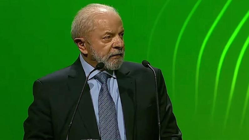 Lula em discurso na Hannover Messe 2026, na Alemanha