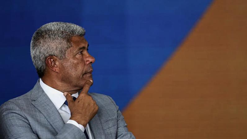 O governador da Bahia, Jerônimo Rodrigues