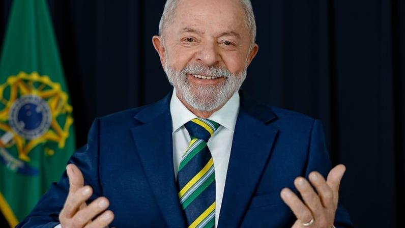Na imagem, o presidente Luiz Inácio Lula da Silva (PT), durante pronunciamento