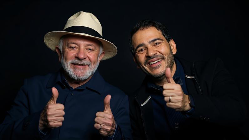 O presidente Lula (à esquerda) e Jorge Messias (à direita) | Ricardo Stuckert/PR
