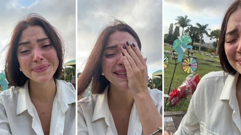 Vídeo de Nicole emocionou milhões de pessoas — Foto: Reprodução/redes sociais