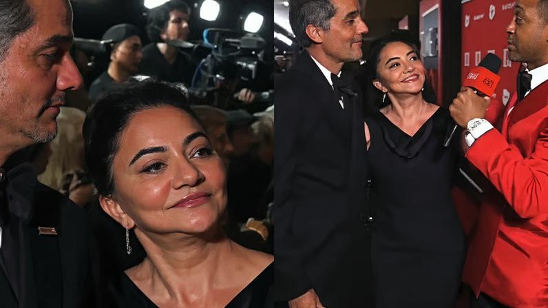 Mãe de Wagner Moura rouba cena em festa de luxo, ensina receita brasileira e 'adota' jornalista — Foto: Reprodução/Instagram