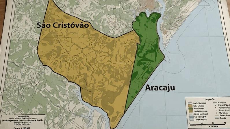 Mapa exibido em reportagem é contestado pelo IBGE, que não reconhece o conteúdo como oficial