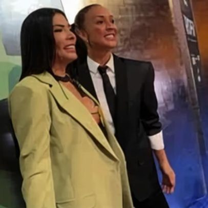 Ex-BBBs Marciele e Maxiane se reencontram no Rio Fashion Week