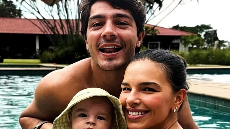 Mariana Rios compartilhou foto do rosto do filho Palo, de 4 meses
