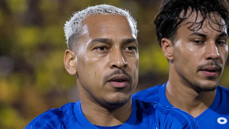 Barcelona-EQU x Cruzeiro, no Estádio Monumental Isidro Romero Carbo, em Guayaquil-EQU (Foto: Gustavo Aleixo/Cruzeiro)
