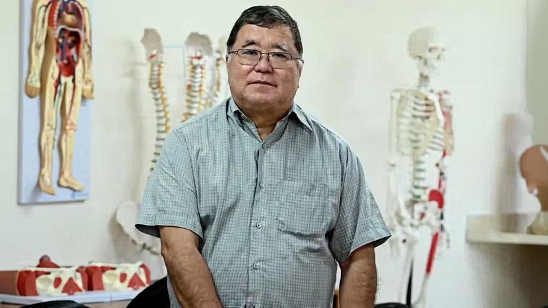 Médico Mauro Asato (Democrata) anuncia pré-candidatura ao Senado por Roraima. — Foto: Divulgação/Faculdade Santa Teresa