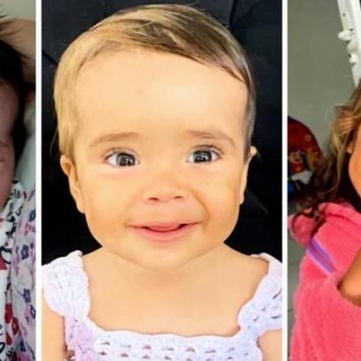 Menina nasce com mechas loiras em SP e gera curiosidade