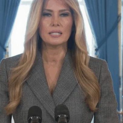 Melania Trump nega ligação com Epstein: afirma não ter participado