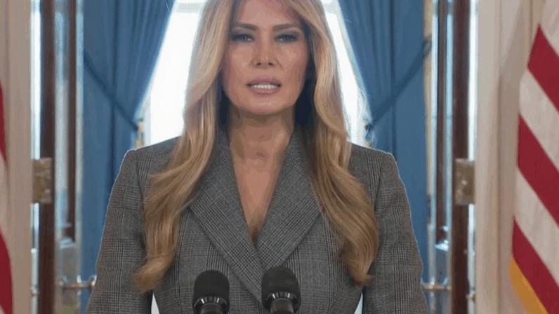 Melania Trump nega ligação com Epstein: afirma não ter participado