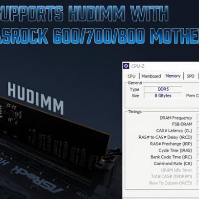 ASRock lança HUDIMM DDR5 para reduzir custo de memórias frente ao RAMageddon