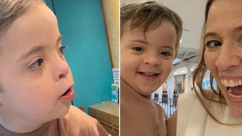 Joaquim encantou e se divertiu ao conseguir fazer outras pessoas entenderem seu nome — Foto: Reprodução/Instagram