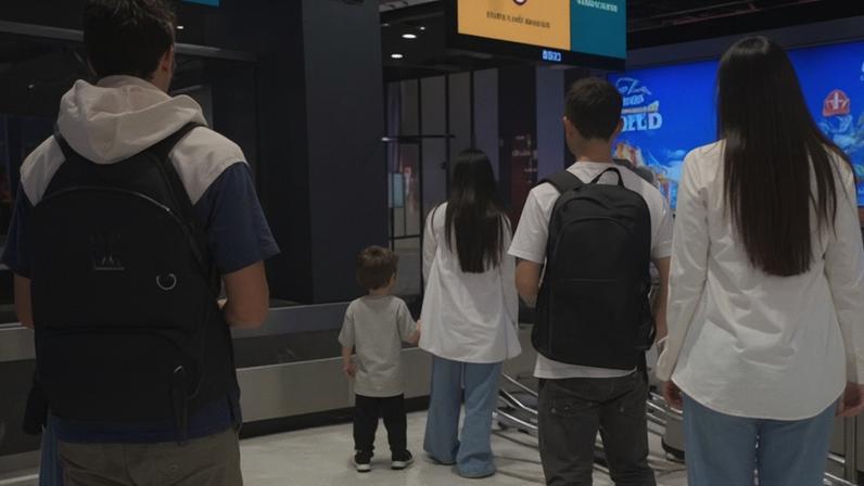 Viralizou! Menino segura mão de estranha em aeroporto pensando ser sua mãe