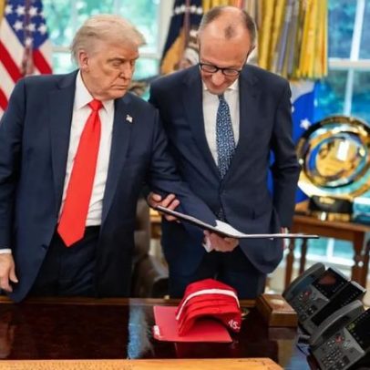Trump classifica Merz como totalmente ineficaz em nova troca de farpas