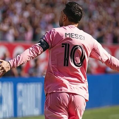 Messi decide e Inter Miami vence diante de multidão na MLS