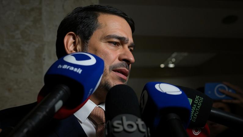 O advogado Jorge Messias, indicado ao STF, no Senado | Andressa Anholete/Agência Senado
