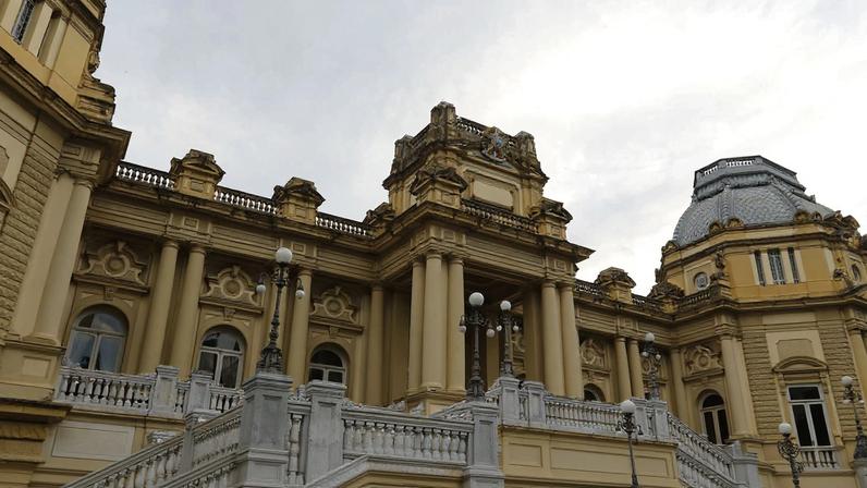 O Palácio Guanabara, em Laranjeiras, sede do Governo do Estado do Rio de Janeiro.