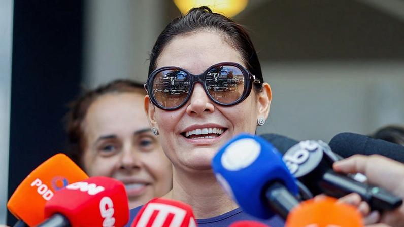 Michelle afirma que a saúde de Bolsonaro está boa