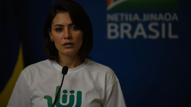 Michelle Bolsonaro, ex-primeira-dama (Marcello Casal Jr/Agência Brasil)