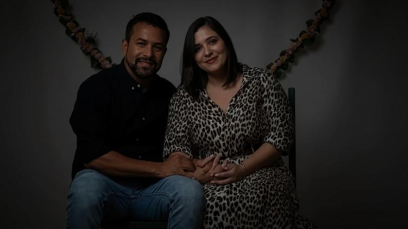 Ariston de Souza Jardim e a esposa, Catia Regina Scherbaty Jardim — Foto: Reprodução/Instagram
