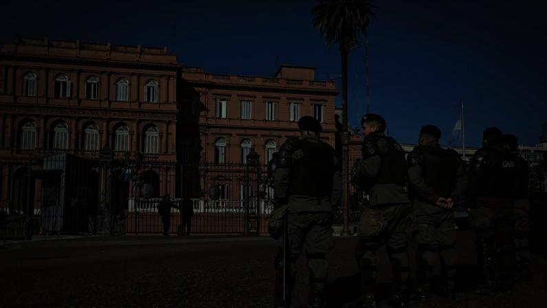 A Casa Rosada, sede da presidência argentina, em Buenos Aires (Foto: Matías Martin Campaya/EFE)