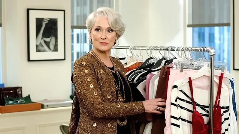 Miranda Priestly em "O Diabo Veste Prada"