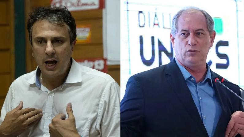 Camilo Santana e Ciro Gomes enfrentam disputa acirrada pelo governo do Ceará. Fotos: Agência Brasil / José Cruz