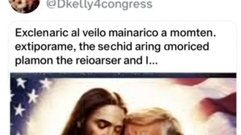 Donald Trump republica montagem dele com Jesus